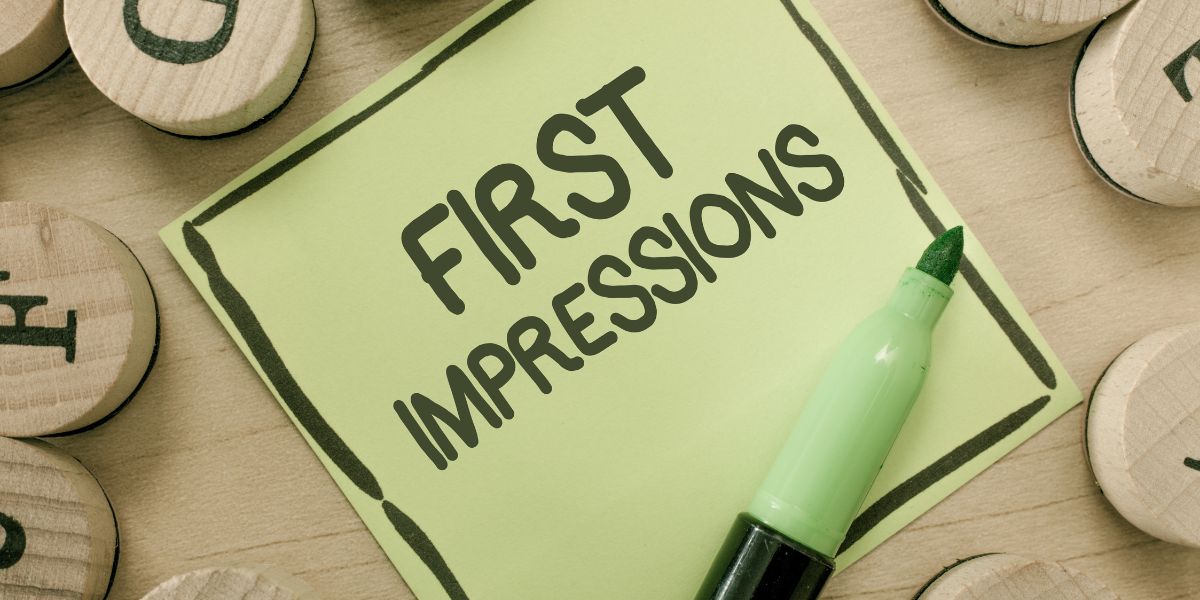 how to make a good first impression